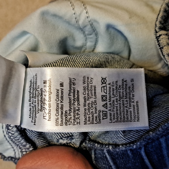 J. Crew Factory Tie Waist jeans 29P - Picture 4 of 4